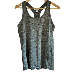 Athleta ultimate scoop mesh racer back tank olive green Sz S excellent condition